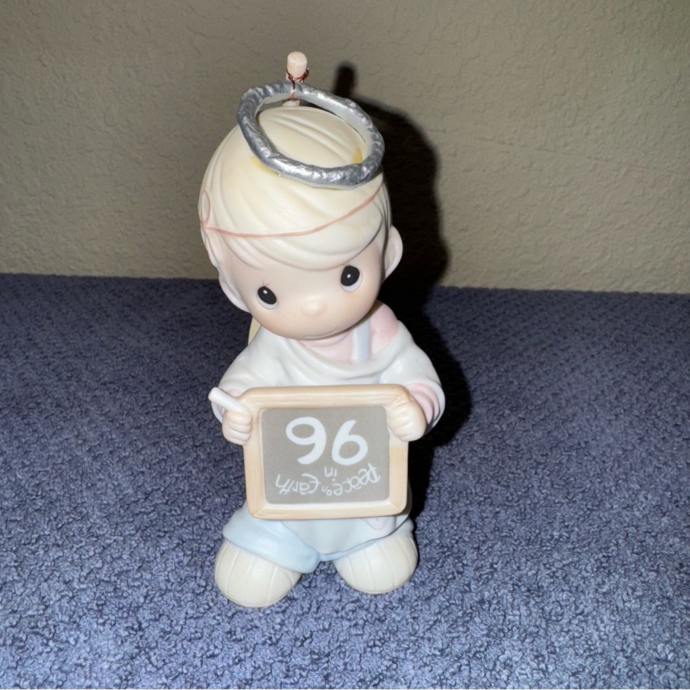 Precious Moments Angel with Chalkboard